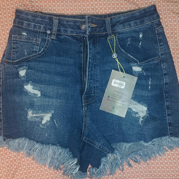 Denim Shorts - Picture 2 of 4